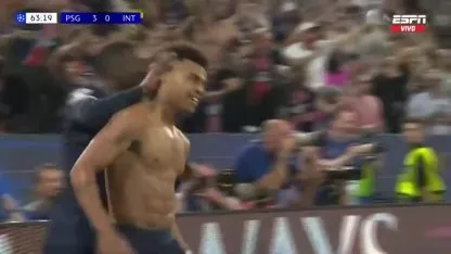 El gol de Désiré Doué para PSG contra Inter (3-0) El gol de Désiré Doué para PSG contra Inter (3-0)